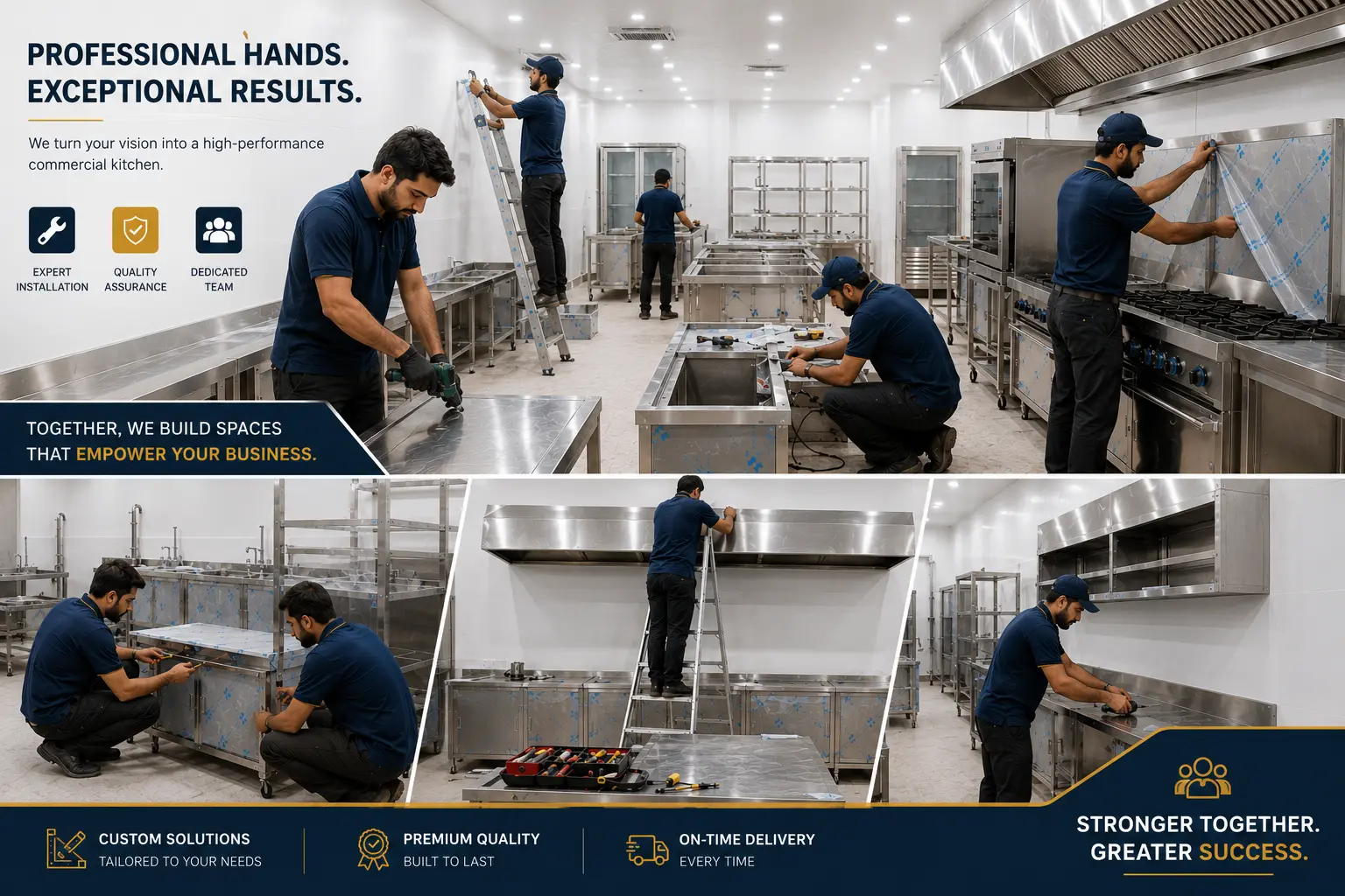 Your Commercial Kitchen Transformation Partner.